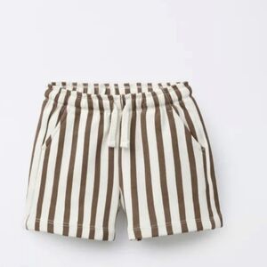 Zara Striped Shorts Size 6 Nwt